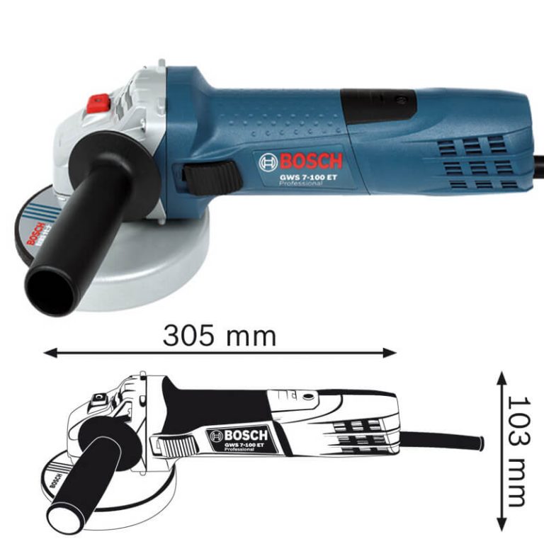 Bosch gws 7 125. GWS 7-125.