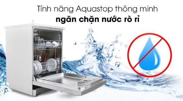 Bosch SMI68MS04E với Công nghệ Aqua Stop thông minh